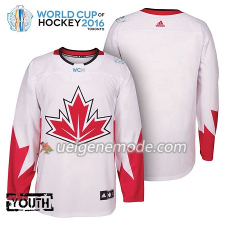 Kanada Trikot Blank 2016 World Cup Kinder Weiß